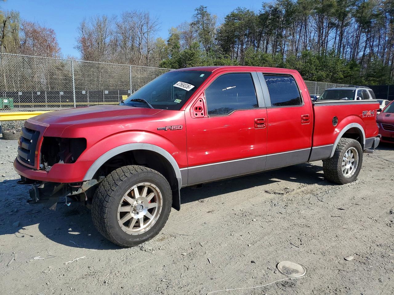 2009 Ford F-150 XL, VIN 1FTPW14V49FA44909 — Auction photo