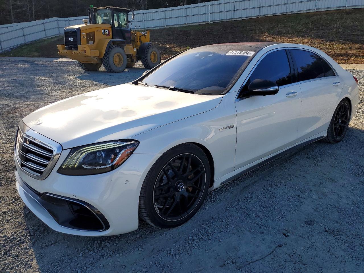 2019 Mercedes-Benz S 63 AMG, VIN WDDUG8JB5KA480650 — Water / flood
