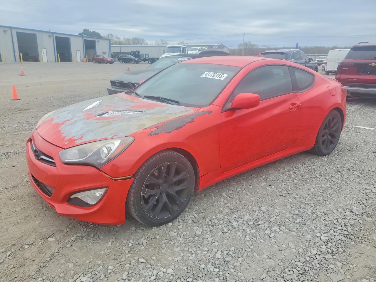 2014 Hyundai Genesis Coupe 2.0T, VIN KMHHT6KD0EU119689 — Front end