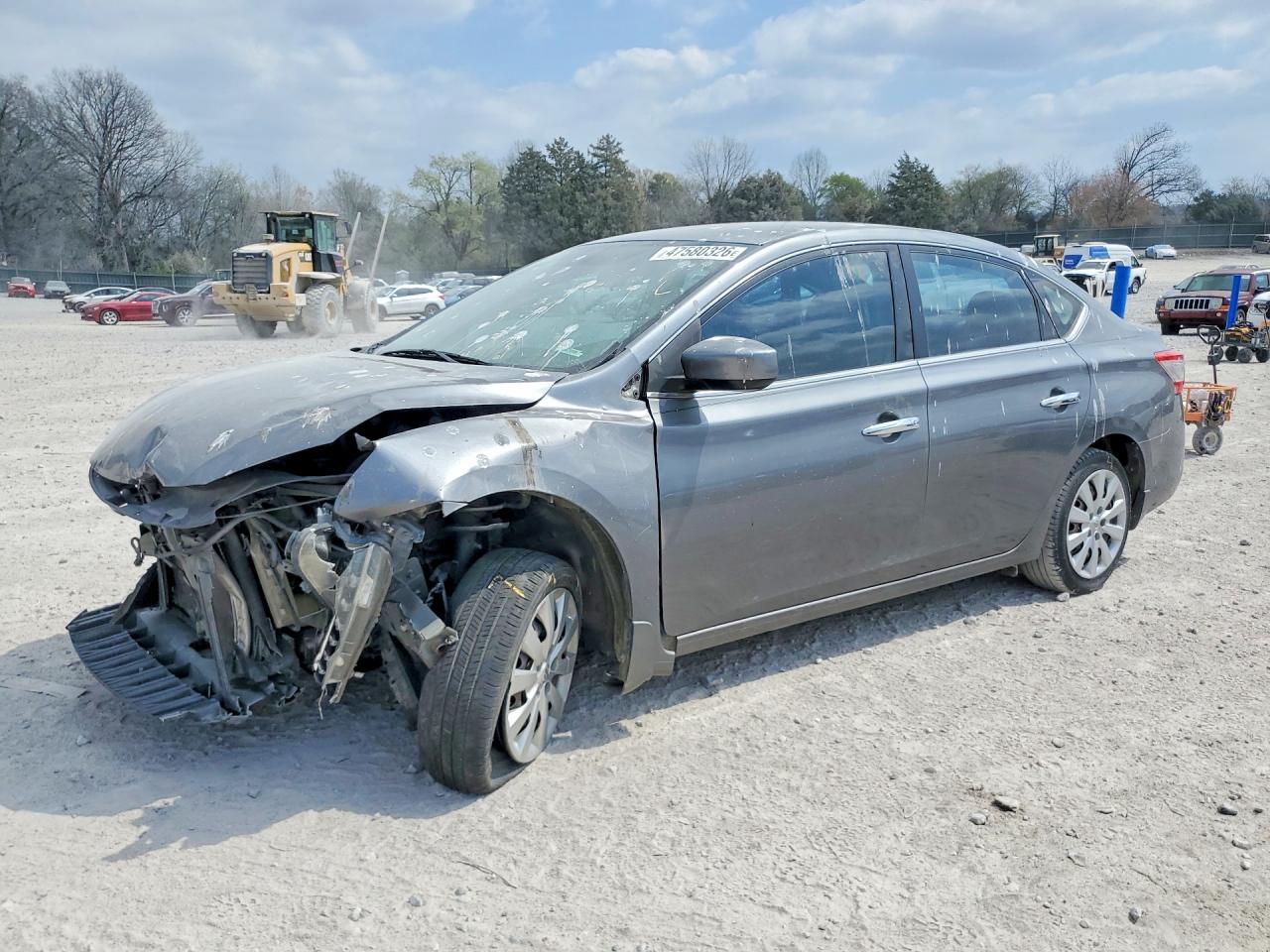 2015 Nissan Sentra SL, VIN 3N1AB7APXFY280630 — Front end