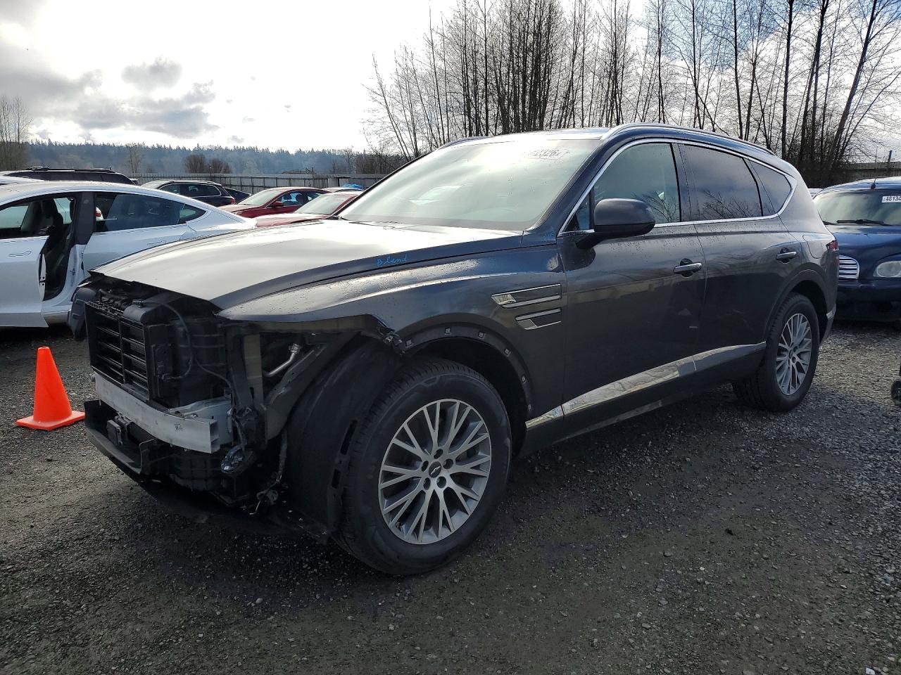 2024 Genesis GV80, VIN KMUHBDSB9RU166507 — Front end