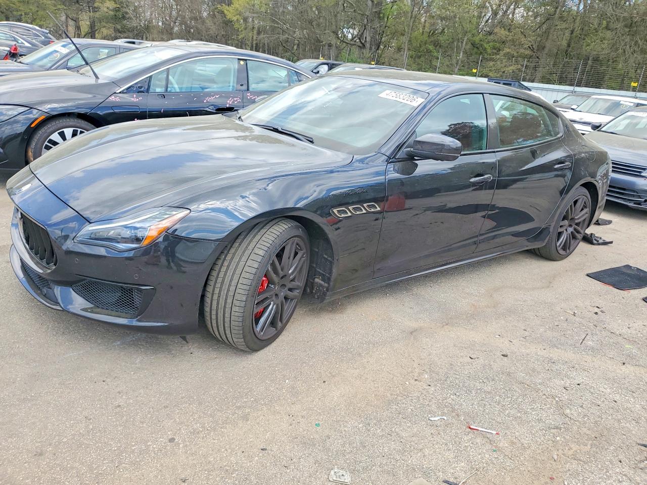 2022 Maserati Quattroporte Modena Q4, VIN ZAM56YRM0N1385100 — Зад