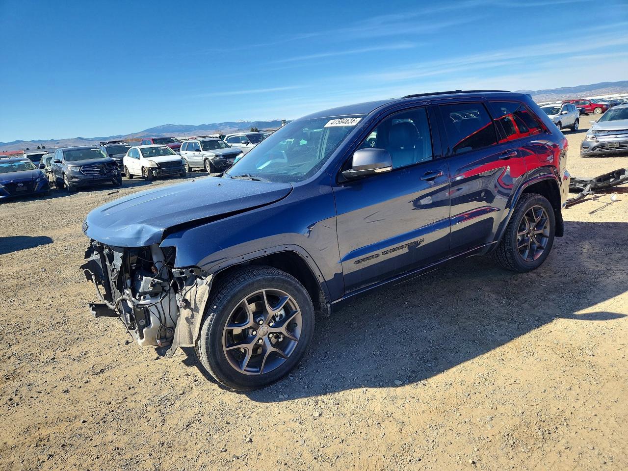 2021 Jeep Grand Cherokee Limited, VIN 1C4RJFBG7MC801952 — Front end