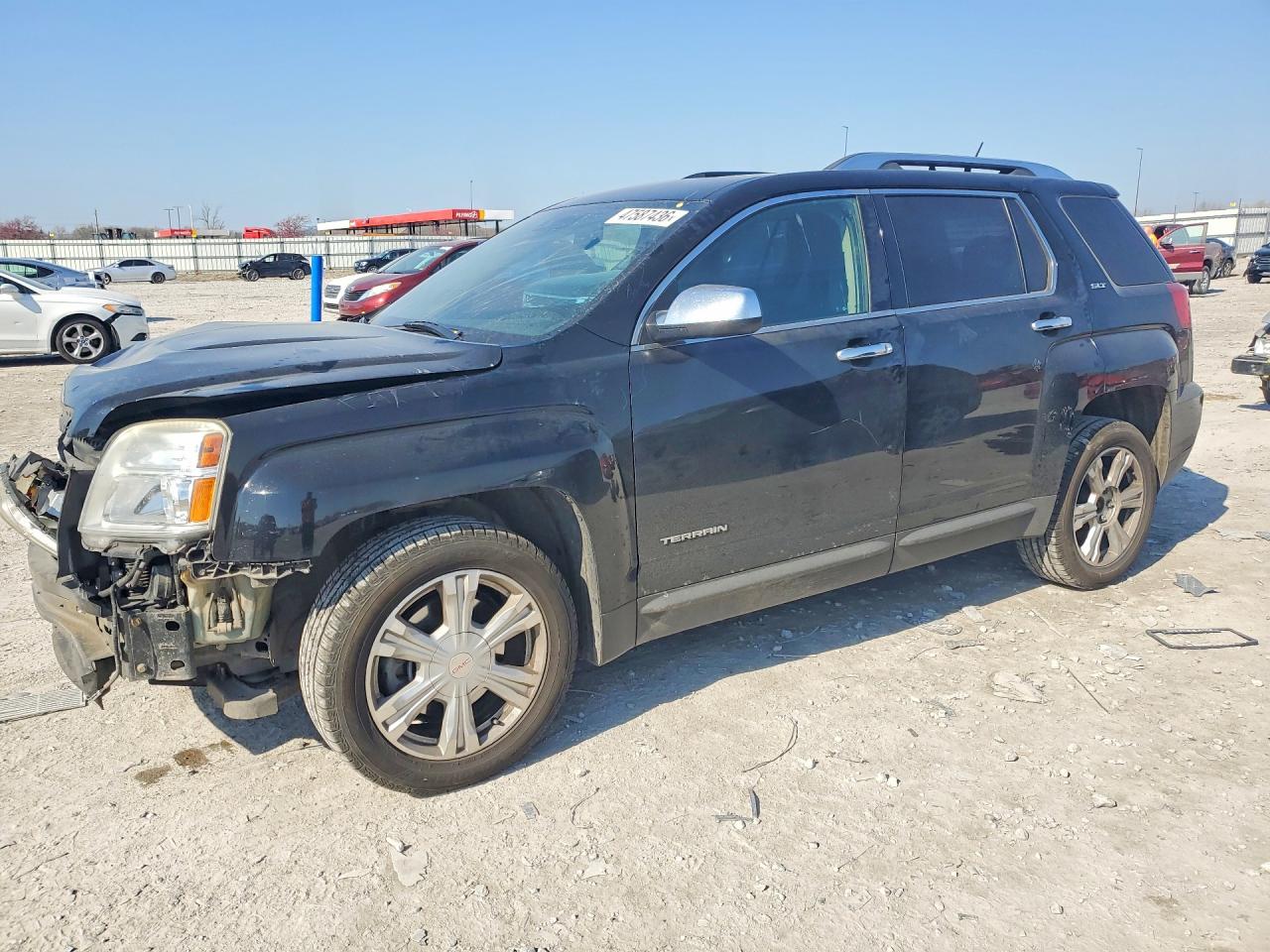 2016 GMC Terrain SLT, VIN 2GKFLUEK4G6177885 — Front end