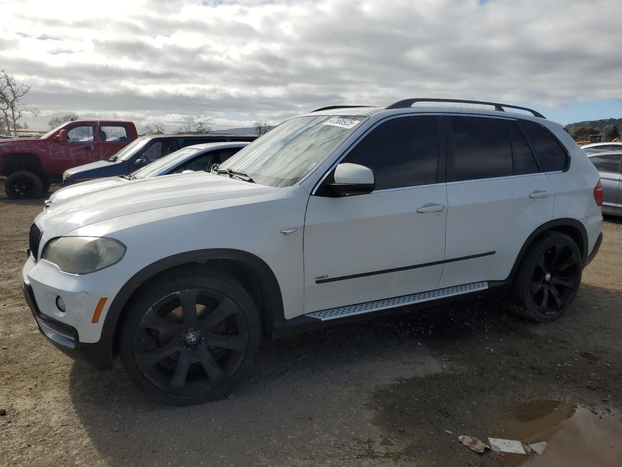 2008 BMW X5 4.8i, VIN 5UXFE835X8L166083 — Пожар в салоне