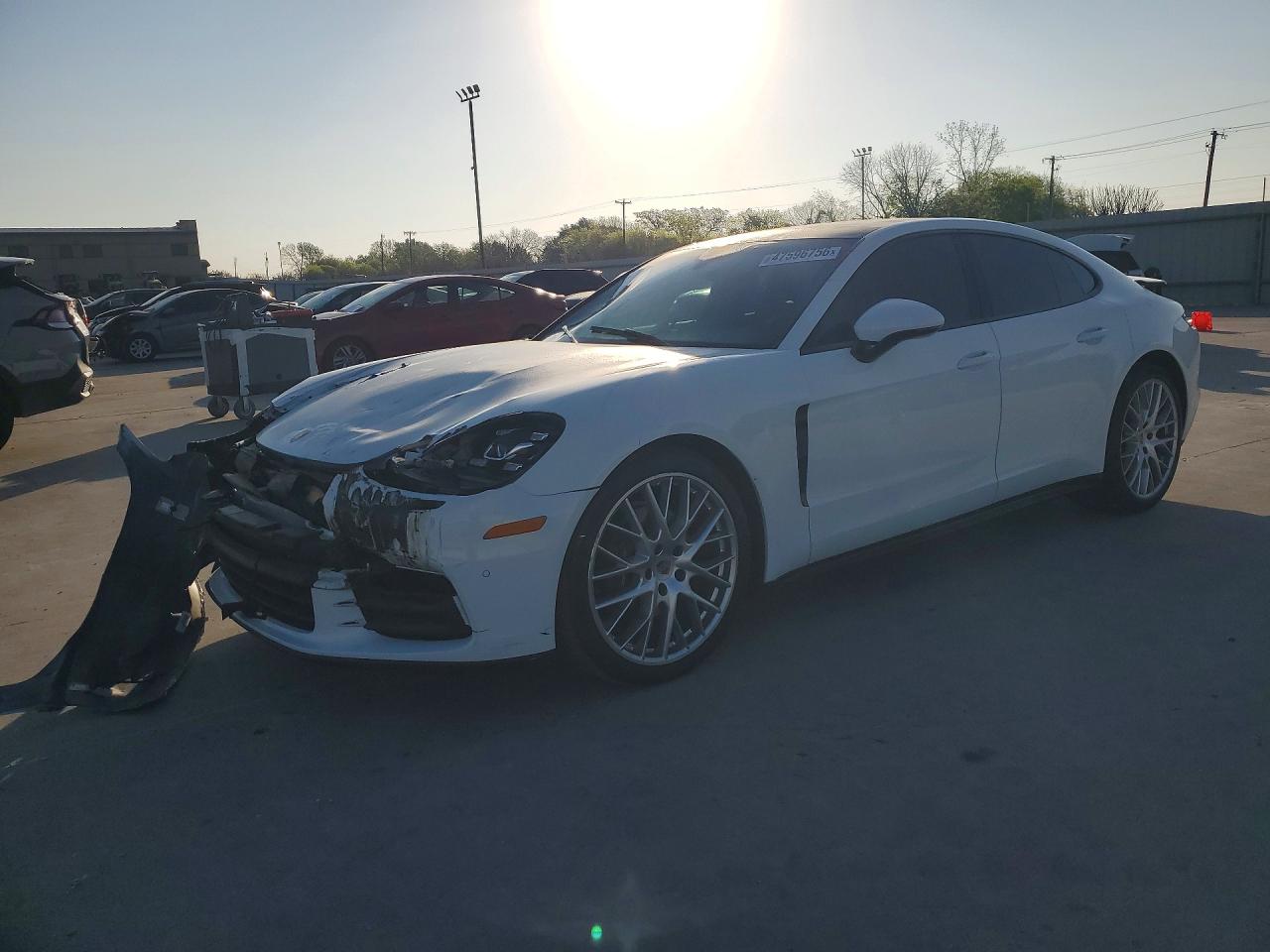 2020 Porsche Panamera, VIN WP0AA2A73LL104204 — Front end