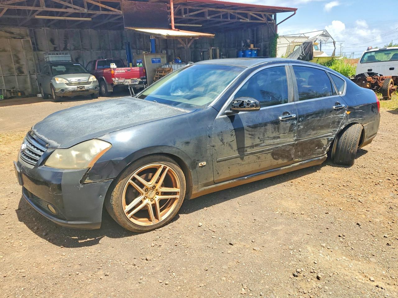 2007 Infiniti M Sport, VIN JNKBY01E77M400473 — Undercarriage