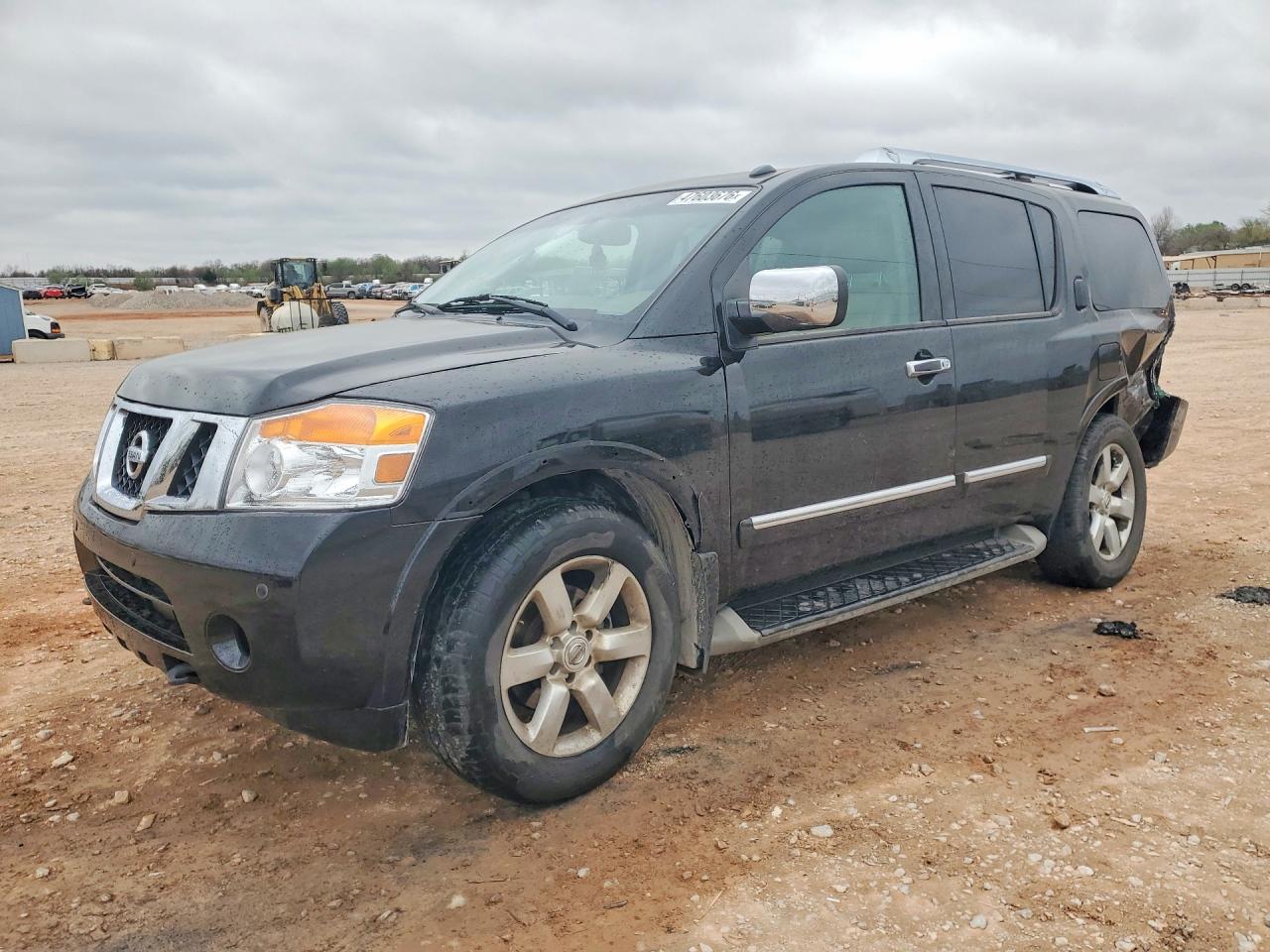 2011 Nissan Armada Platinum, VIN 5N1BA0NF3BN624539 — Rear end