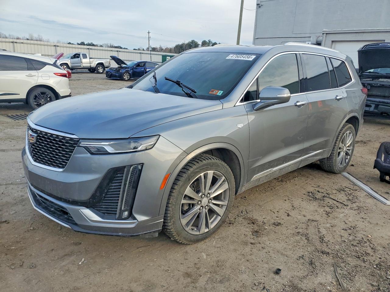 2022 Cadillac XT6 Premium Luxury, VIN 1GYKPDRS4NZ108120 — Interior fire