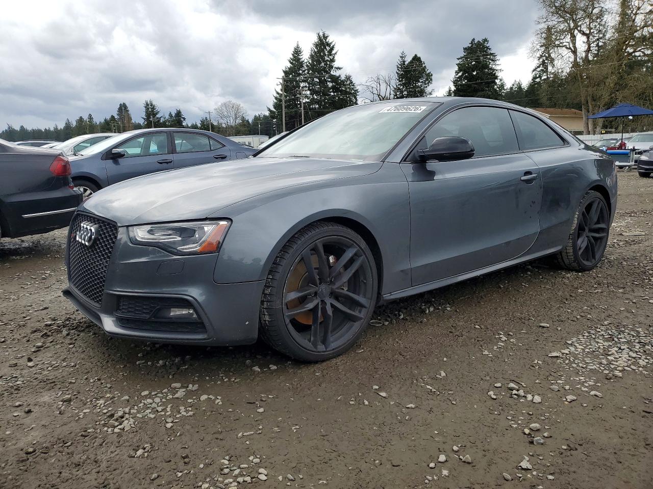2016 Audi S5 Premium Plus, VIN WAUC4AFR6GA028268 — Зад