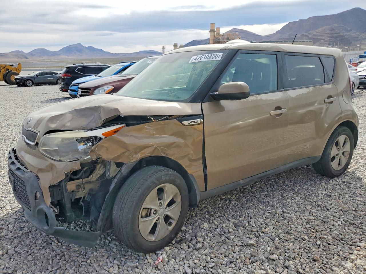 2015 Kia Soul, VIN KNDJN2A22F7134218 — Front end