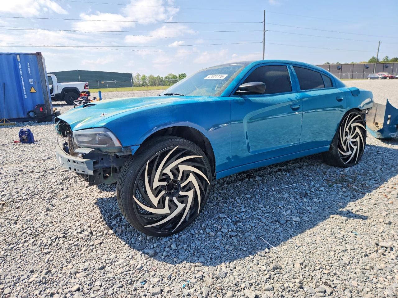 2014 Dodge Charger Police, VIN 2C3CDXAT0EH329517 — All over