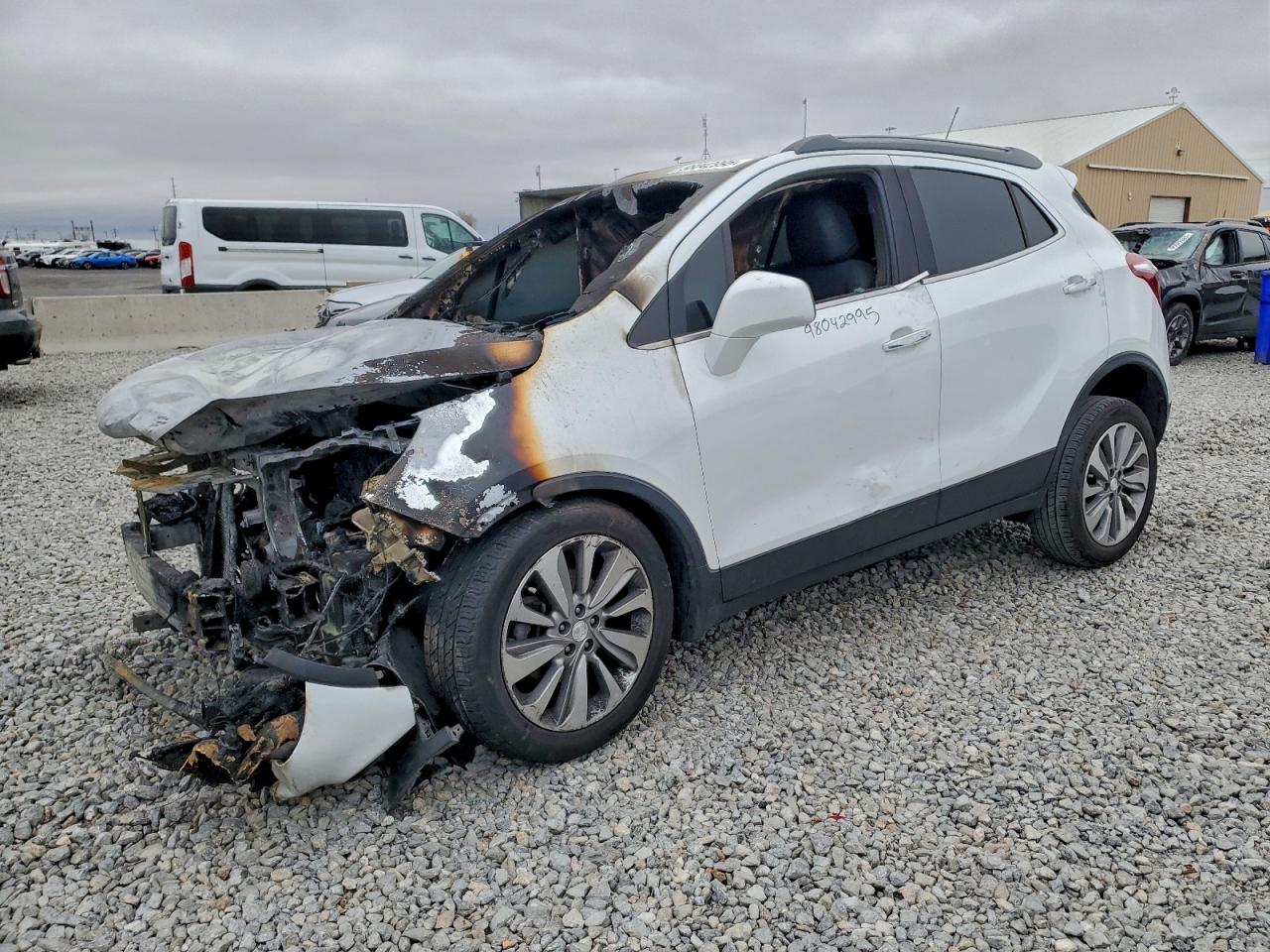 2020 Buick Encore Preferred, VIN KL4CJESB5LB018549 — Engine fire