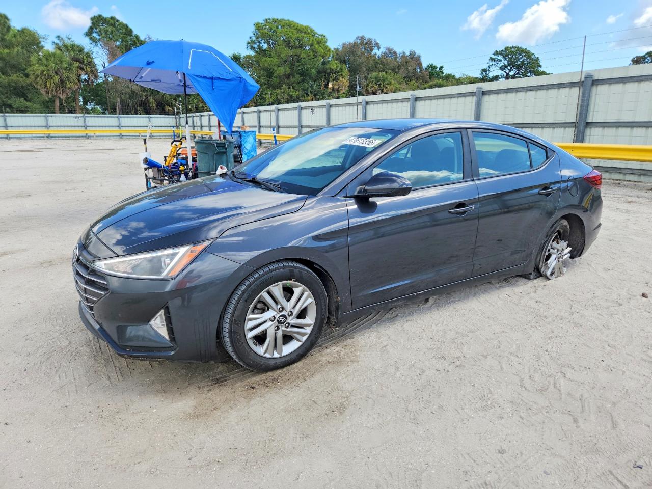 2020 Hyundai Elantra SEL, VIN 5NPD84LF0LH602731 — Undercarriage
