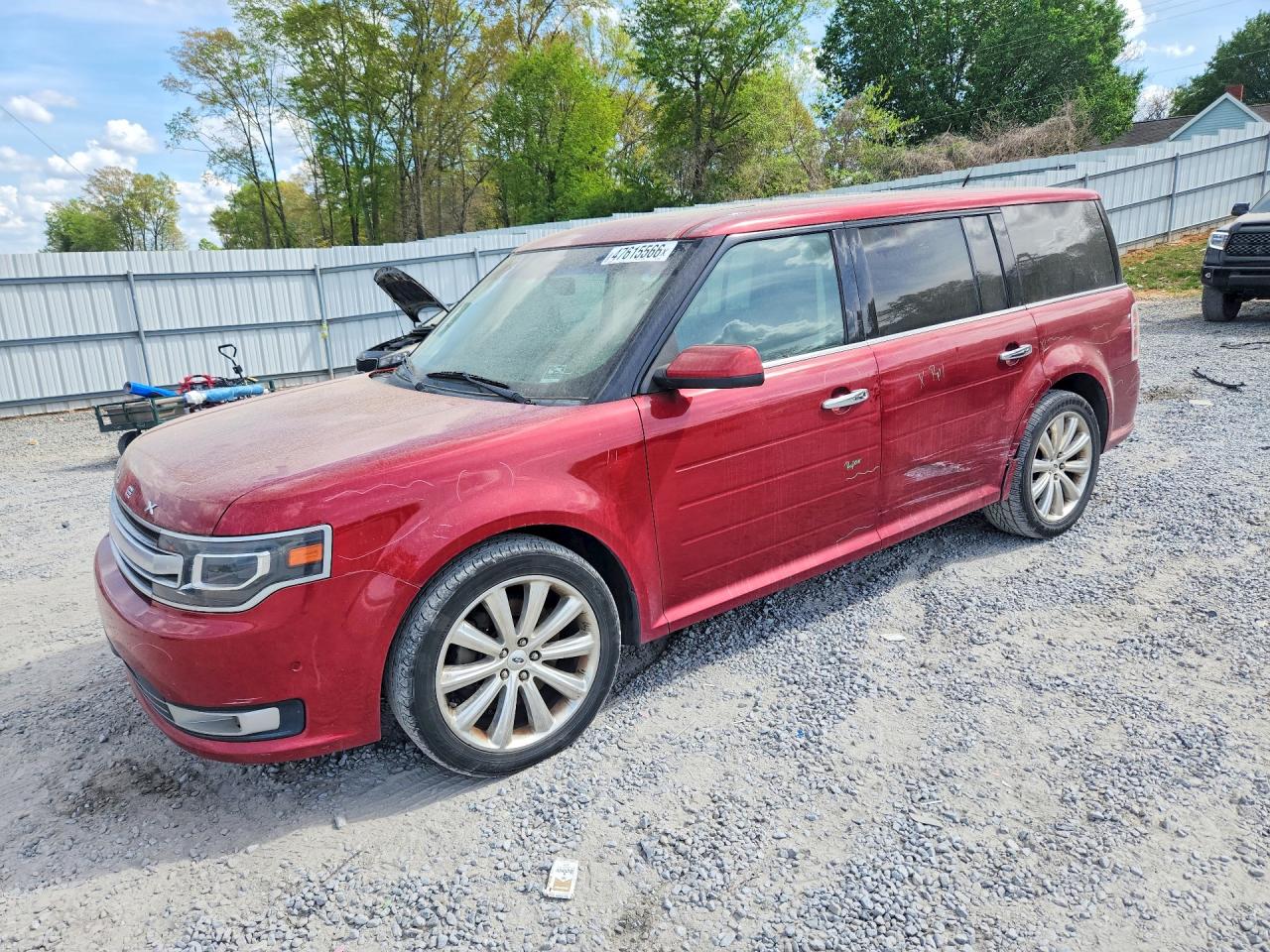 2013 Ford Flex Limited, VIN 2FMGK5D81DBD22426 — Front end