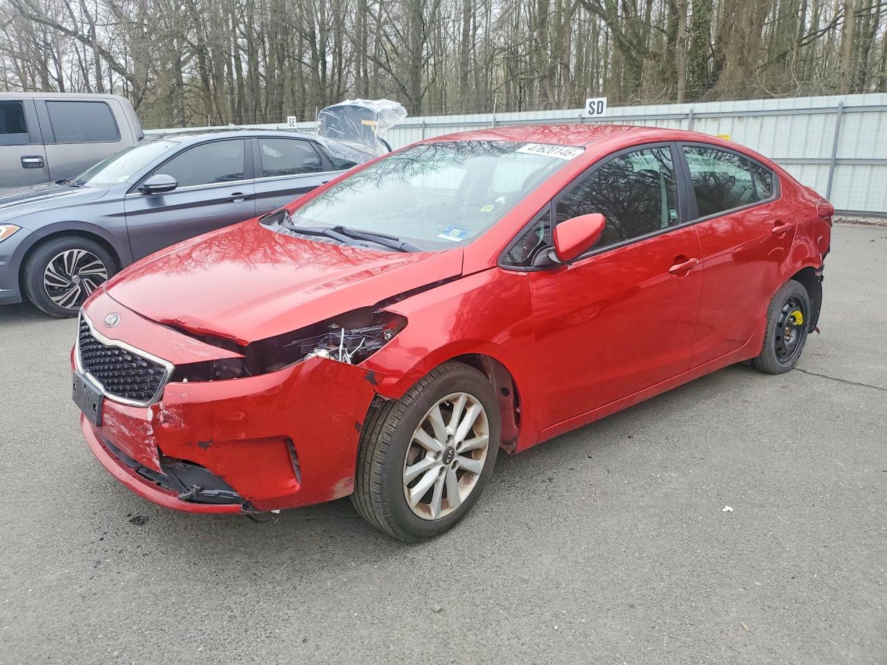 2017 Kia Forte LX, VIN 3KPFL4A75HE060038 — Front end