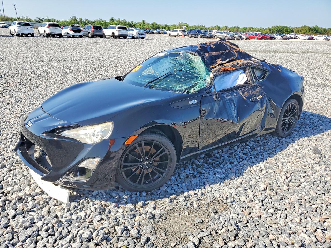 2015 Scion FR-S, VIN JF1ZNAA19F9711924 — Rollover