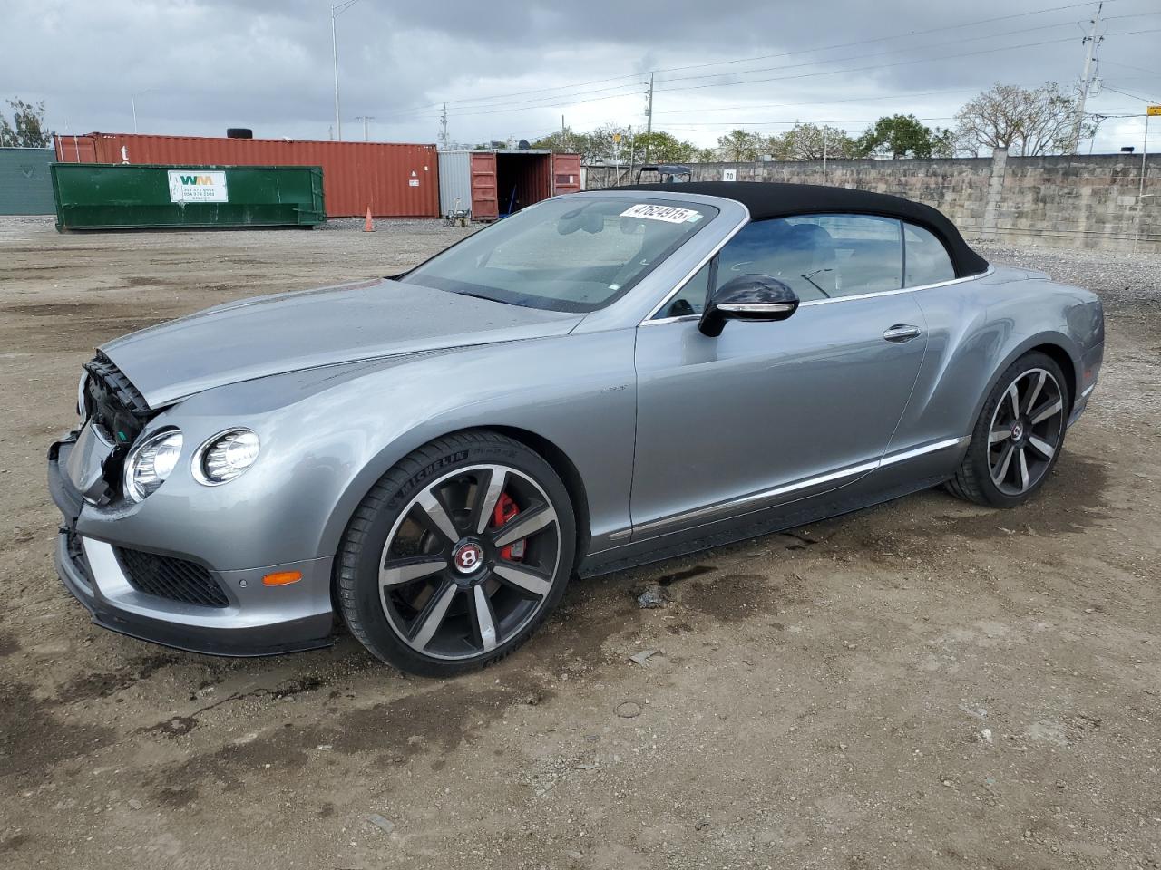 2015 Bentley Continental GT, VIN SCBGH3ZA1FC043096 — Front end