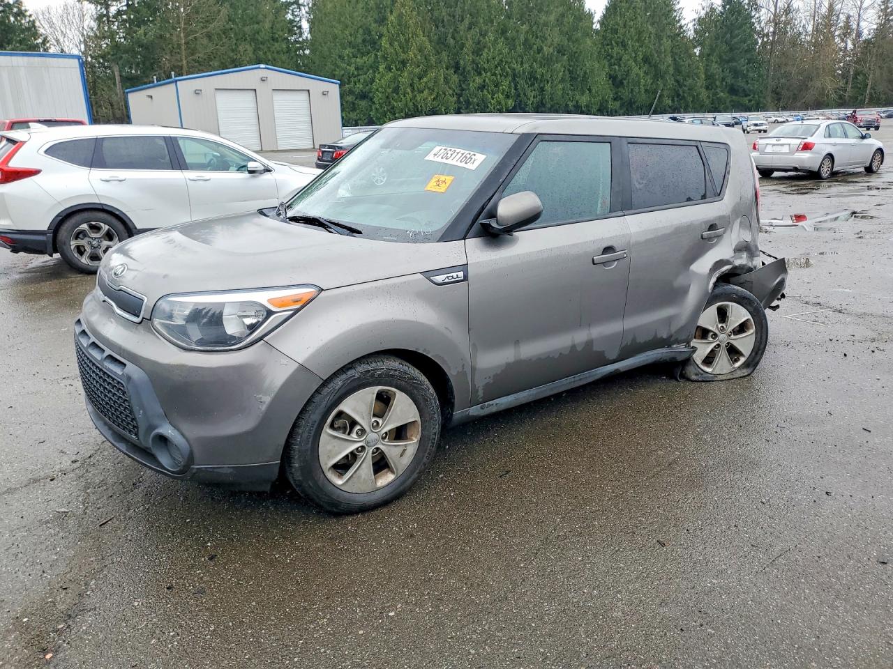 2016 Kia Soul, VIN KNDJN2A20G7388110 — Rear end