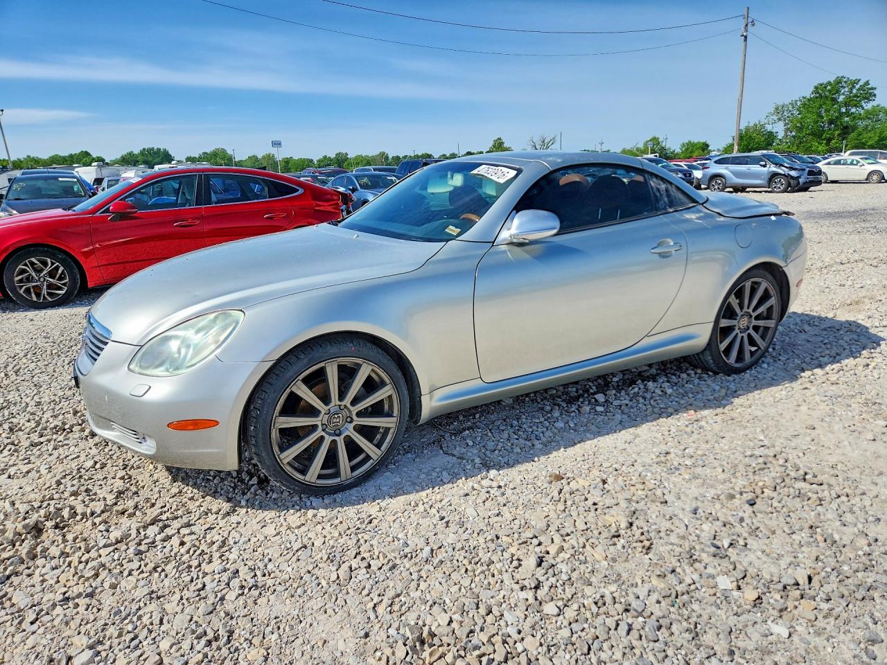 2004 Lexus SC 430, VIN JTHFN48Y840050372 — Rear end