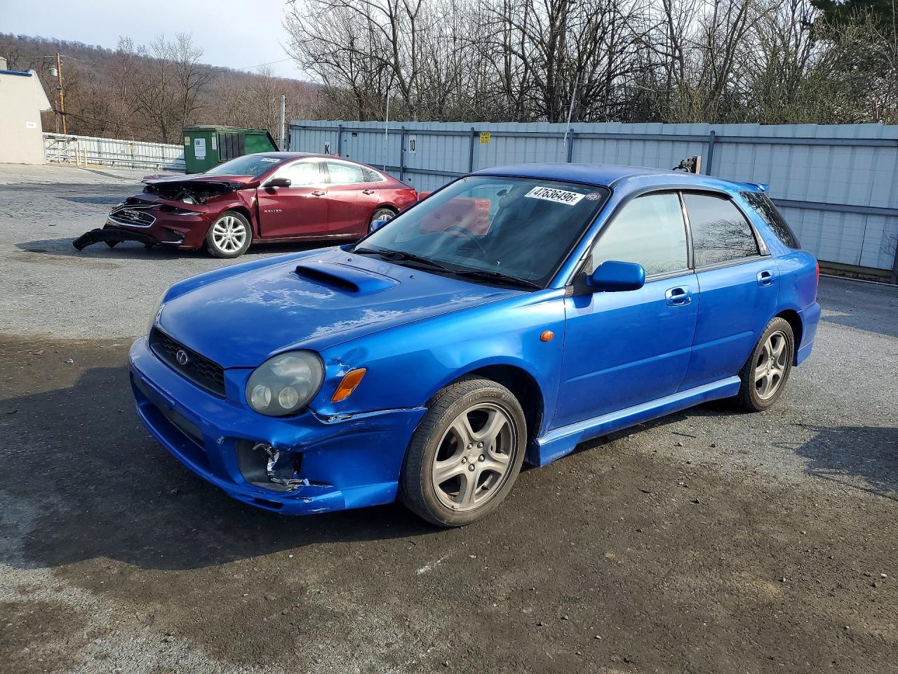 2000 Subaru Impreza, VIN GGA002045XXXXXXXX — Front end