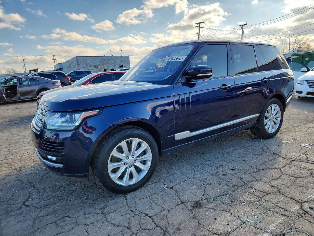 2016 Land Rover Range Rover HSE, VIN SALGS2VF5GA263311 — Мелкие вмятины и царапины