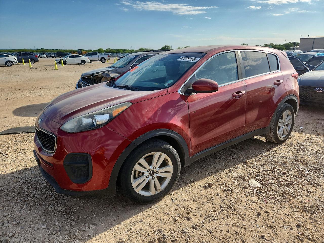 2017 Kia Sportage LX, VIN KNDPM3AC2H7206274 — Biohazard / chemical