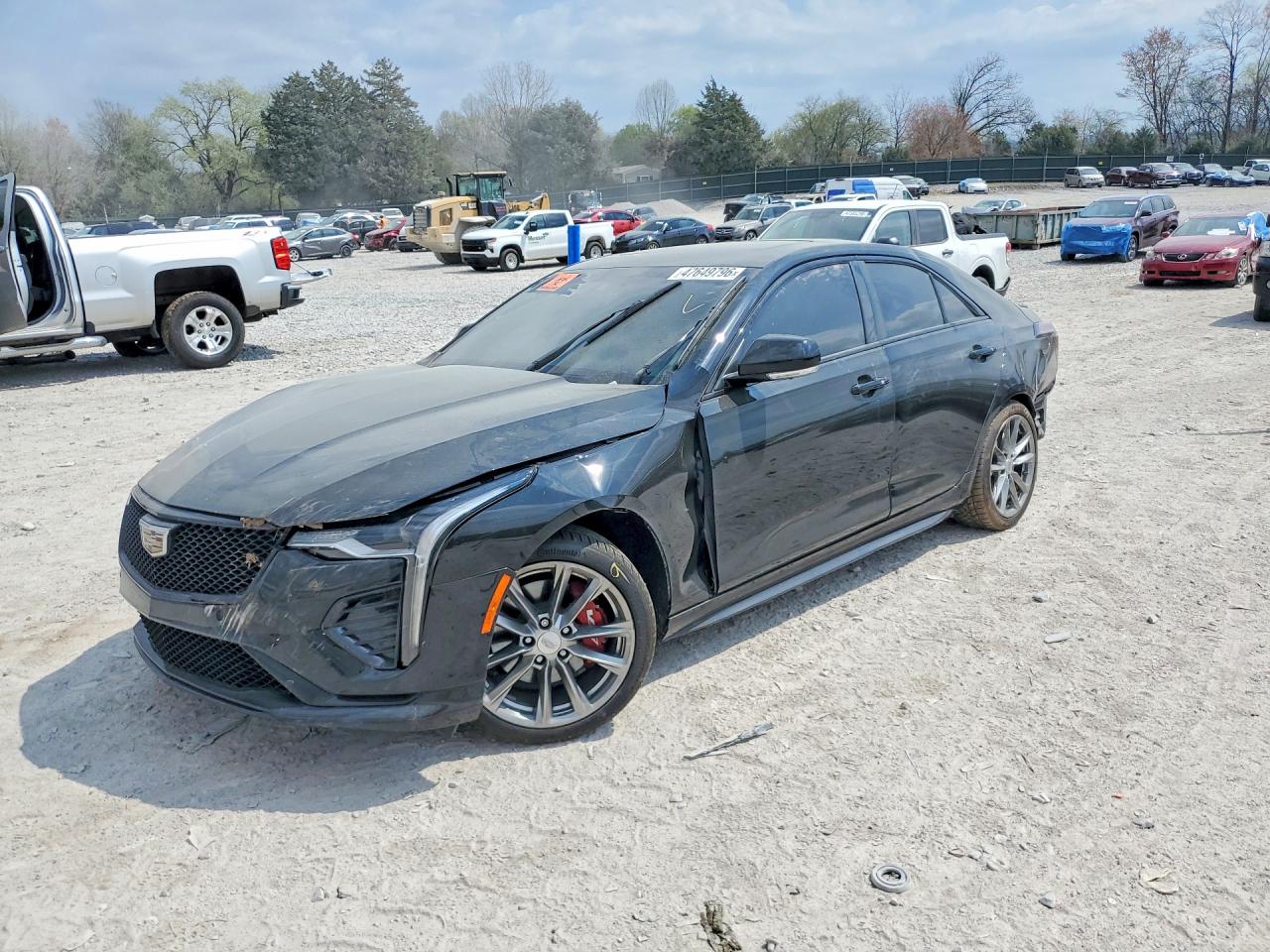 2022 Cadillac CT4-V, VIN 1G6DD5RL9N0115223 — All over