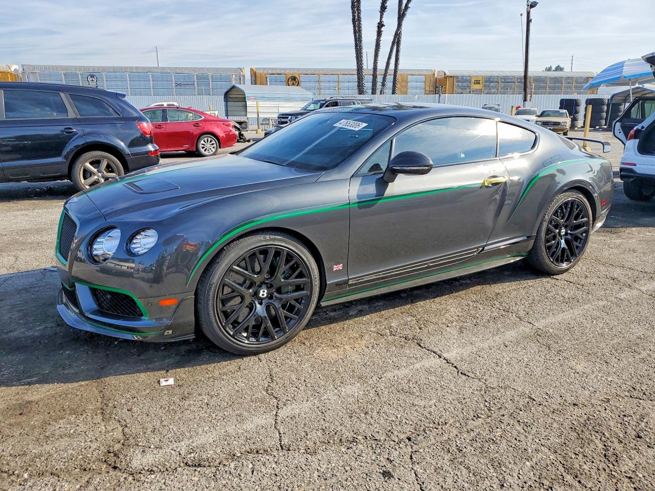 2015 Bentley Continental GT, VIN SCBFS8ZA2FC049662 — Minor dents and scratches