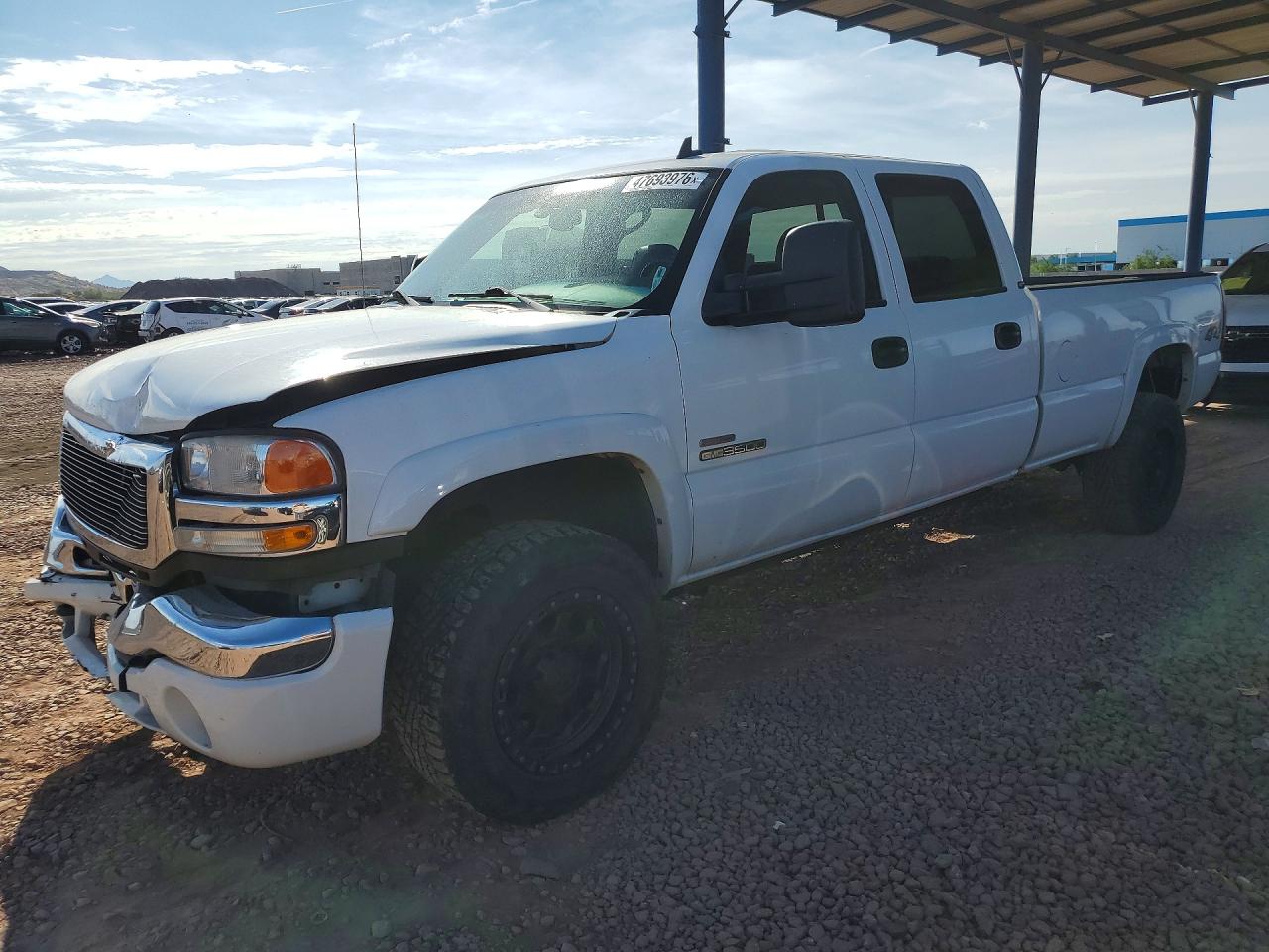 2006 GMC Sierra 3500 SRW SLT, VIN 1GTHK33D76F169869 — Front end