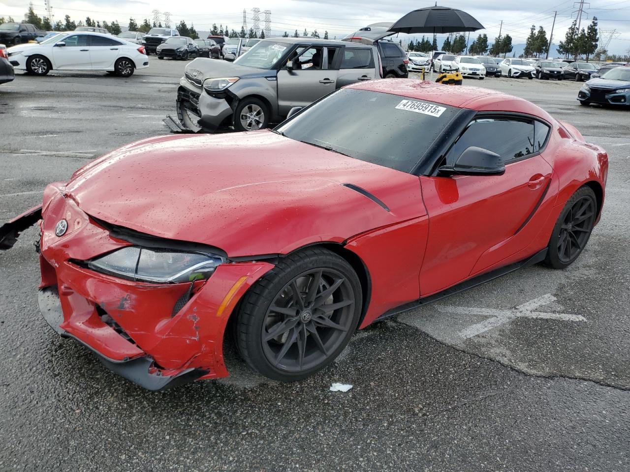 2024 Toyota Supra 3.0, VIN WZ1DB0G08RW067779 — Front end