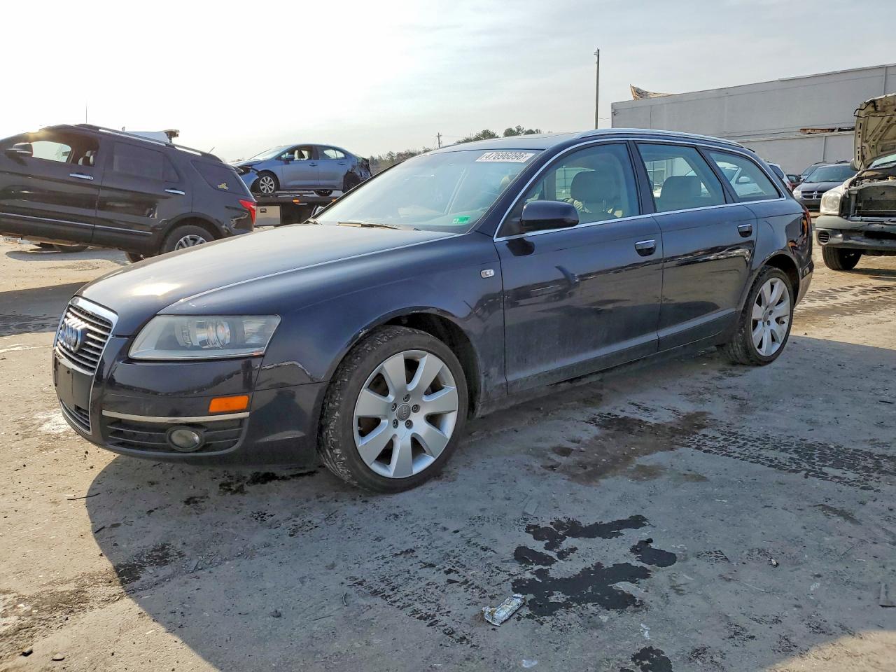 2006 Audi A6 3.2L, VIN WAUKH74F36N134647 — Rear end