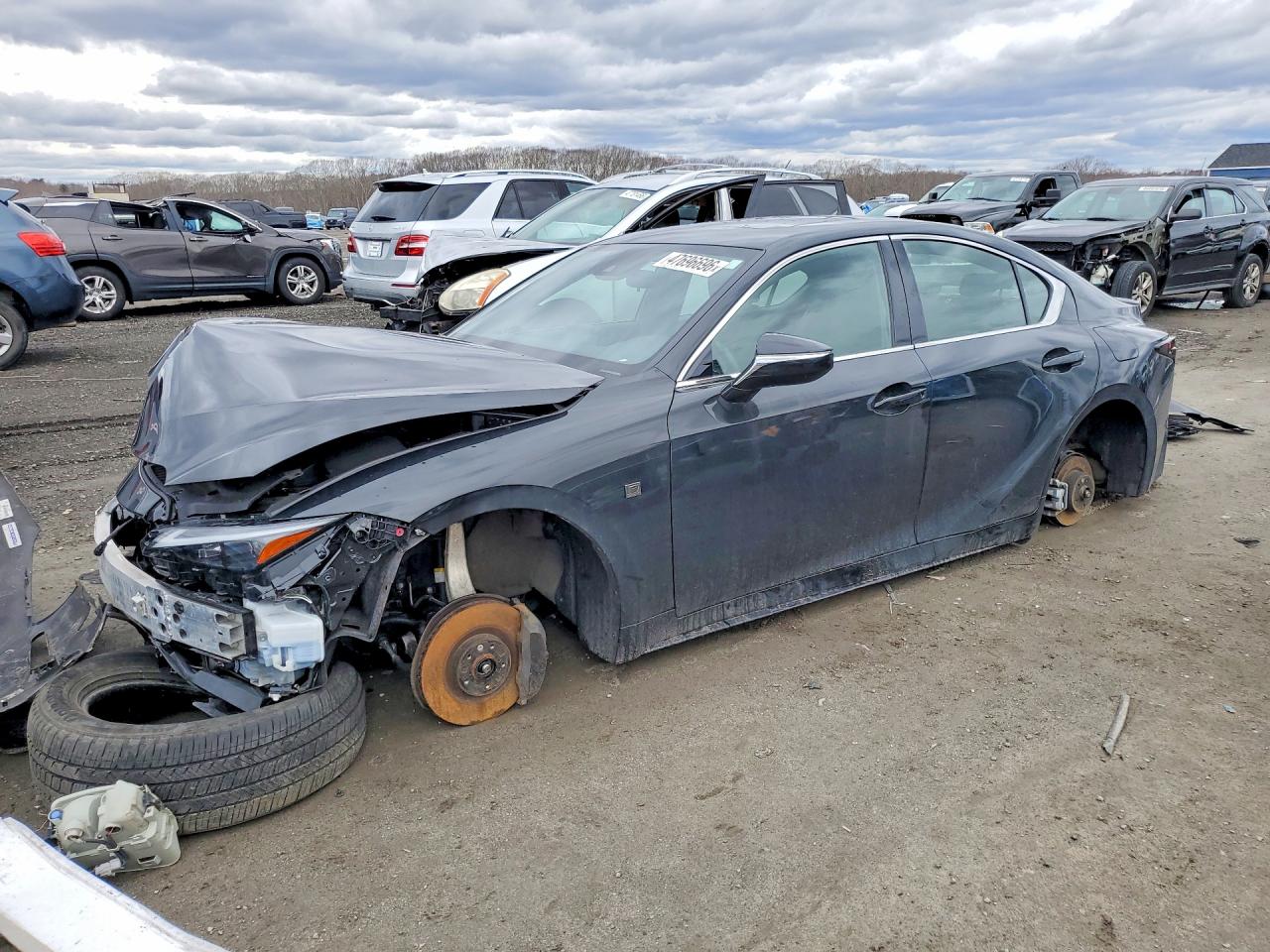 2025 Lexus IS 350 F Sport, VIN JTHBZ1E25S5038469 — Auction photo