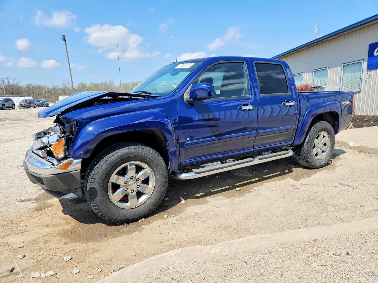 2009 GMC Canyon SLE1, VIN 1GTDT13E798124917 — Front end