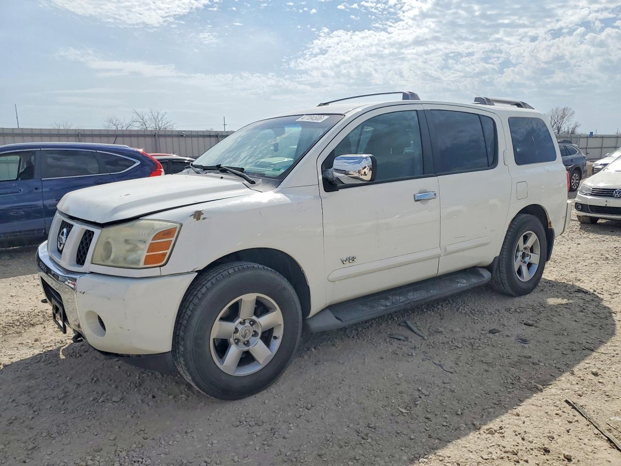 2007 Nissan Armada LE, VIN 5N1BA08C27N702933 — Front end