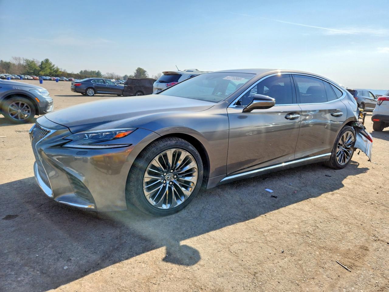 2019 Lexus LS 500, VIN JTHC51FF0K5006014 — Rear end