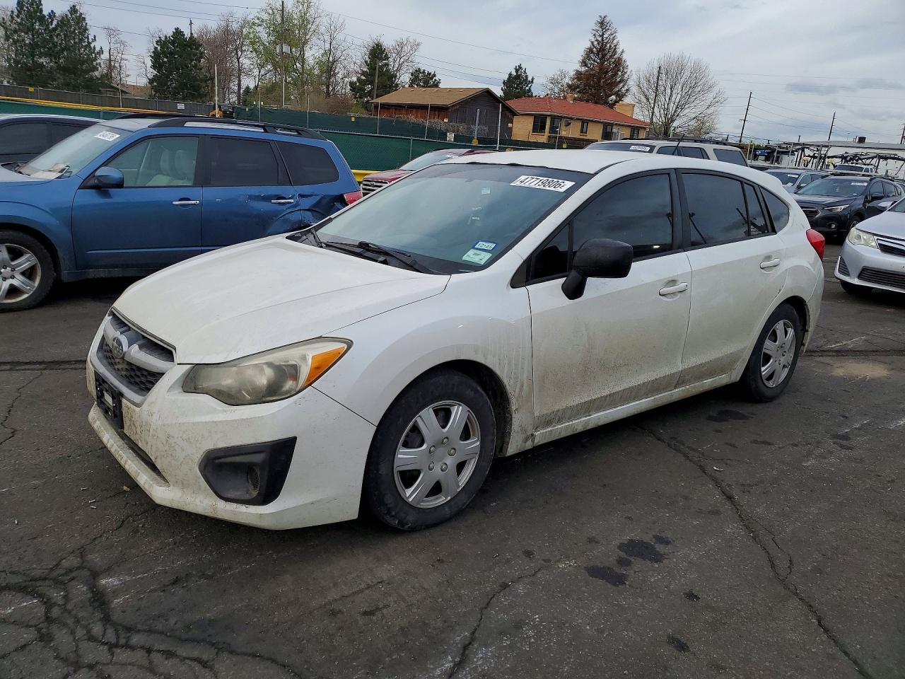 2014 Subaru Impreza 2.0i, VIN JF1GPAA65EH334767 — Hail