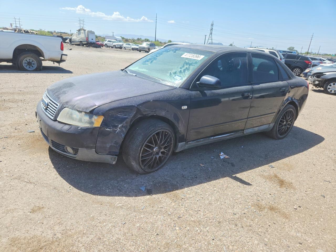 2003 Audi A4 1.8T, VIN WAULC68E33A286431 — Front end