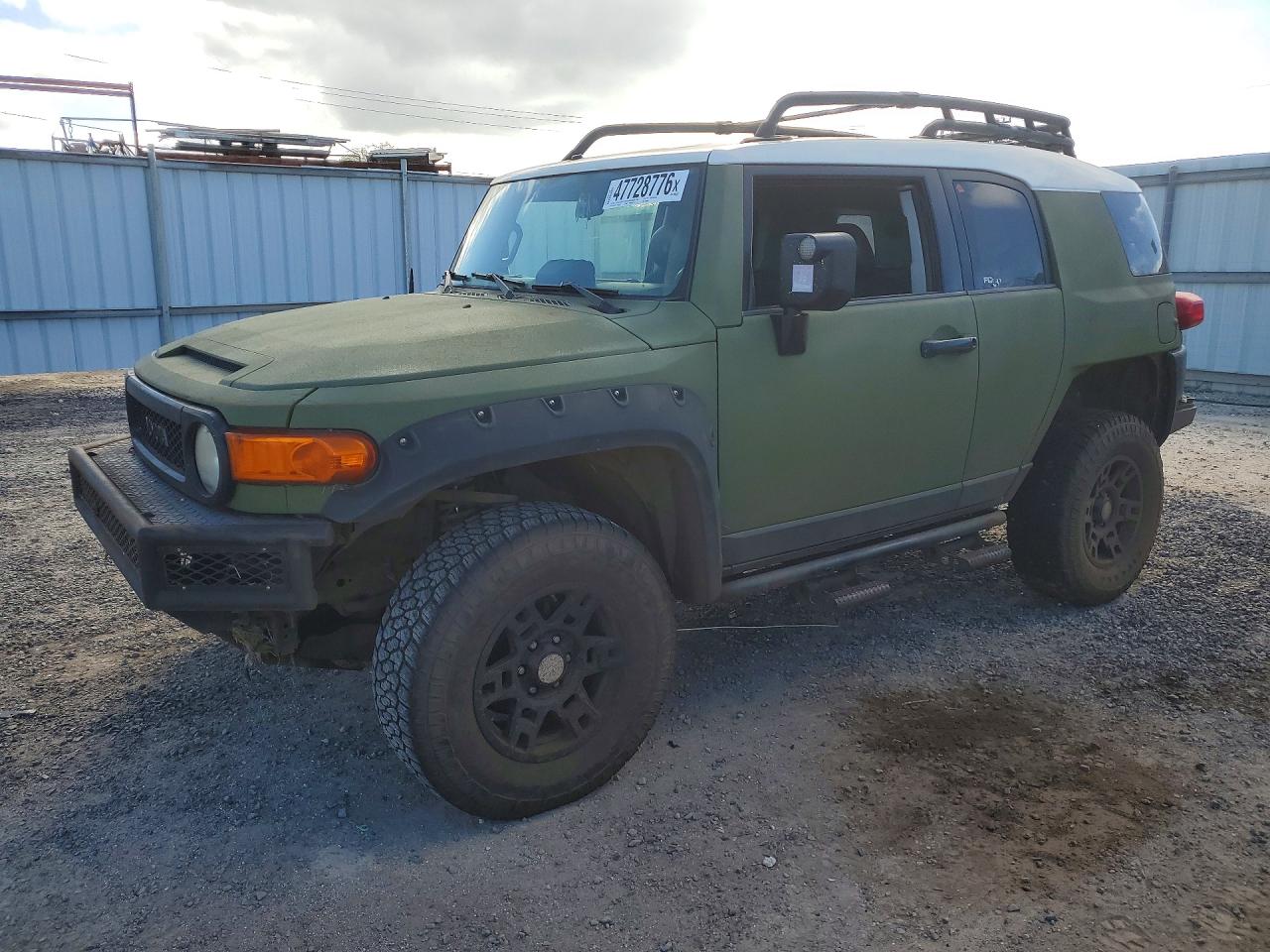 2007 Toyota FJ Cruiser, VIN JTEBU11F370066666 — Water / flood