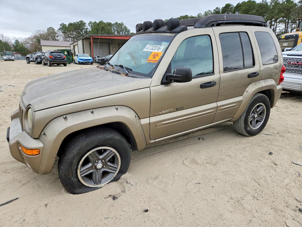 2003 Jeep Liberty Renegade, VIN 1J4GL38K33W660736 — Normal wear