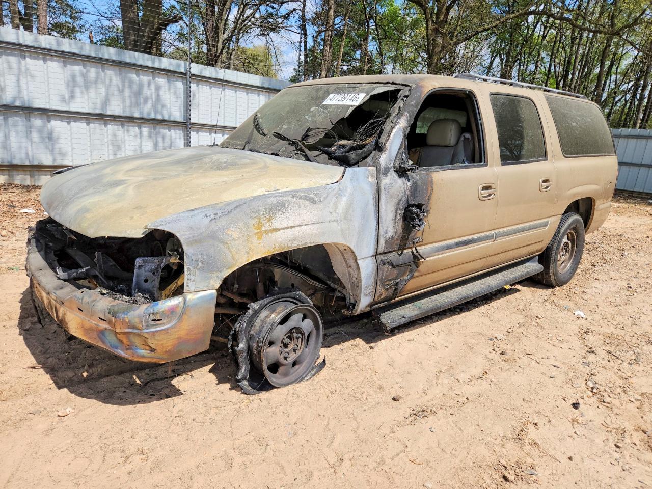 2005 GMC Yukon XL SLT, VIN 1GKFK16Z65J154640 — Burn