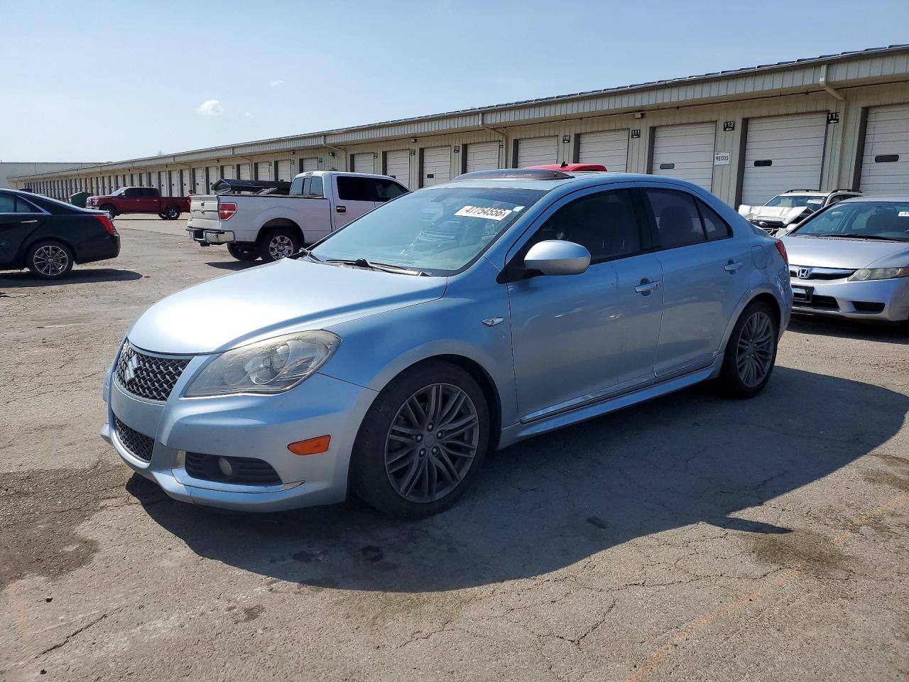 2012 Suzuki Kizashi SLS Sport, VIN JS2RF9A89C6100975 — Front end