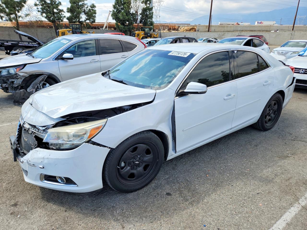 2015 Chevrolet Malibu LT, VIN 1G11D5SL8FF281962 — Rear end