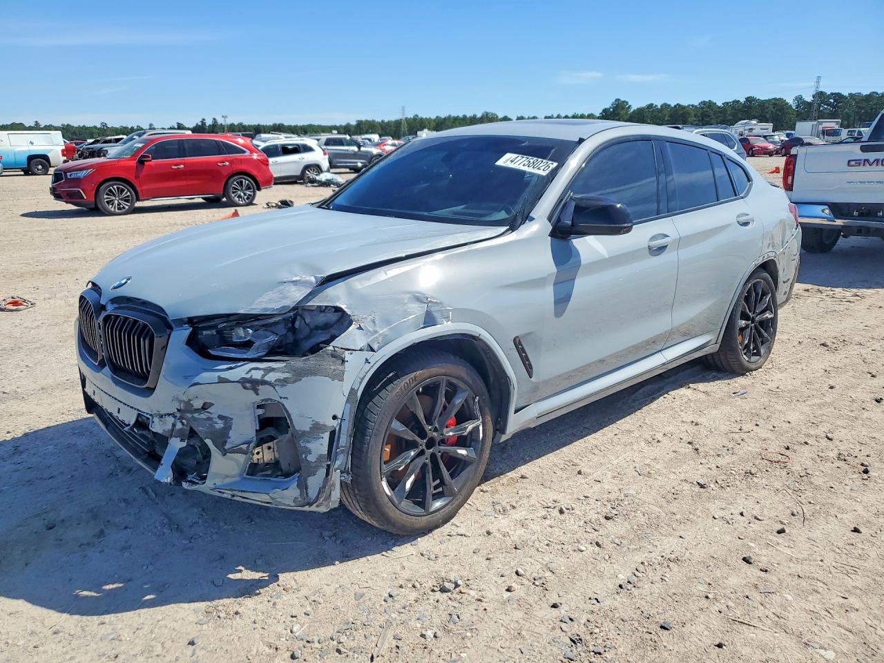 2025 BMW X4 M40i, VIN 5UX43DT02S9Y06057 — Side