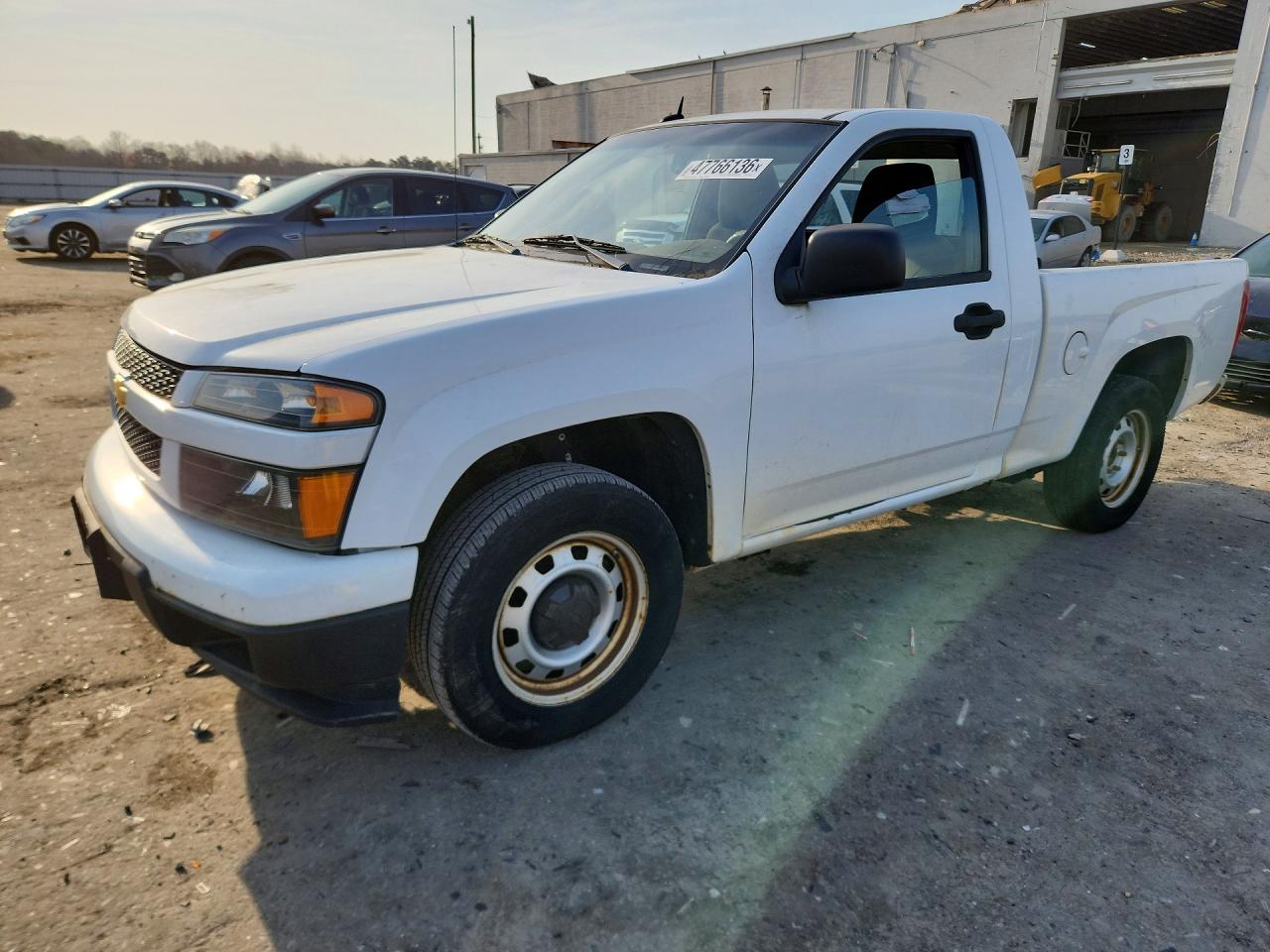 2012 Chevrolet Colorado Work Truck, VIN 1GCCSBF9XC8116787 — Rear end