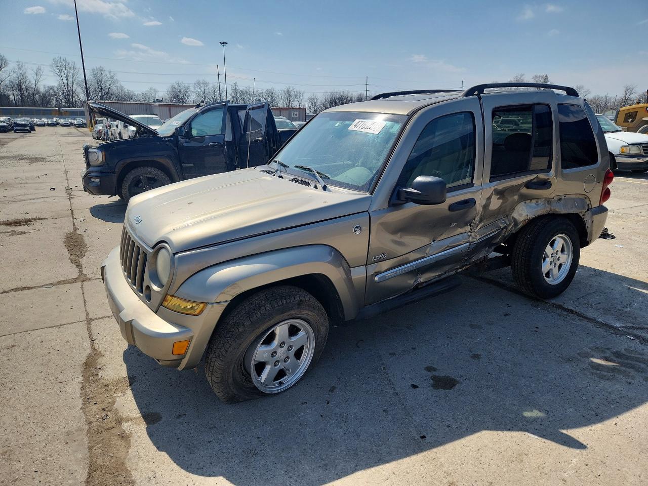 2006 Jeep Liberty Sport, VIN 1J4GL48K16W257879 — Side