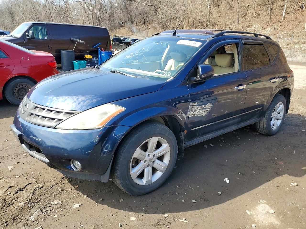 2006 Nissan Murano SL, VIN JN8AZ08W66W550526 — Minor dents and scratches