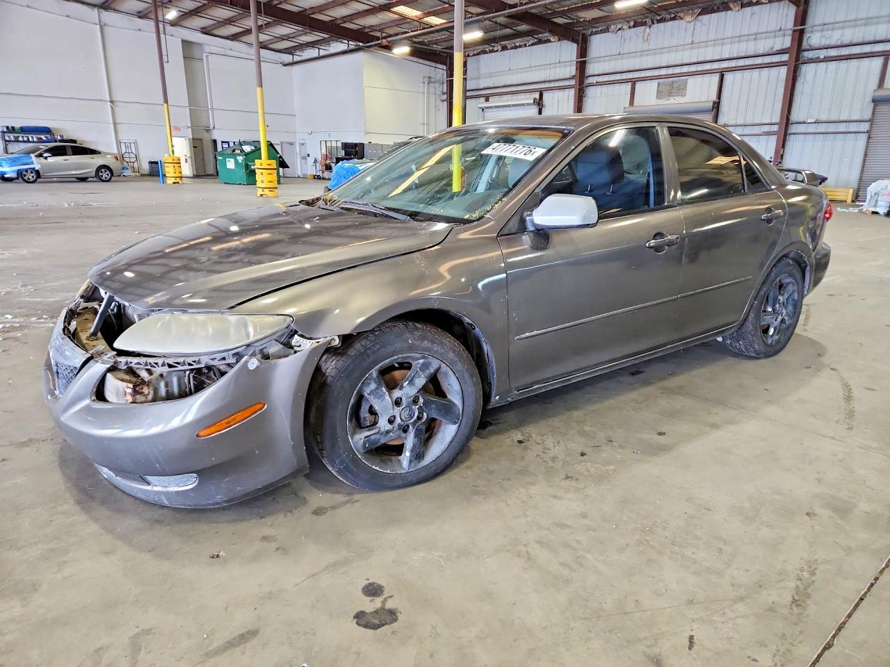 2003 Mazda 6 i, VIN 1YVFP80C635M32821 — Front end