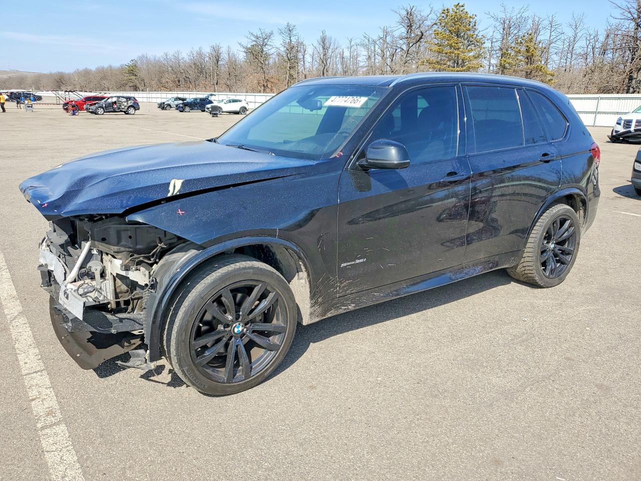 2017 BMW X5 sDrive35i, VIN 5UXKR2C55H0U18999 — Front end