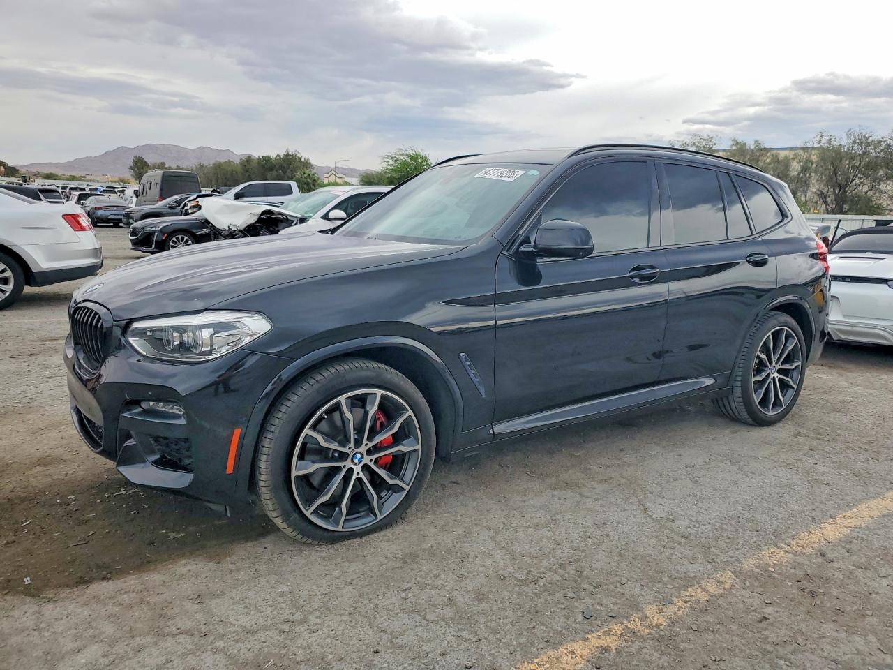 2021 BMW X3 sDrive30i, VIN 5UXTY3C03M9F01017 — Undercarriage